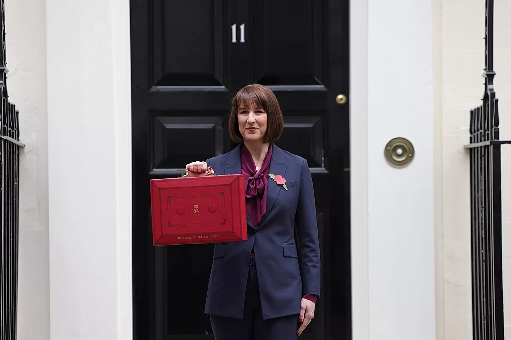 30/10/2024. London, United Kingdom. Chancellor Rachel Reeves delivers the Autumn Budget 2024.