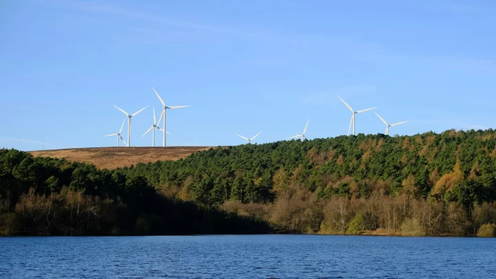 wind turbines
