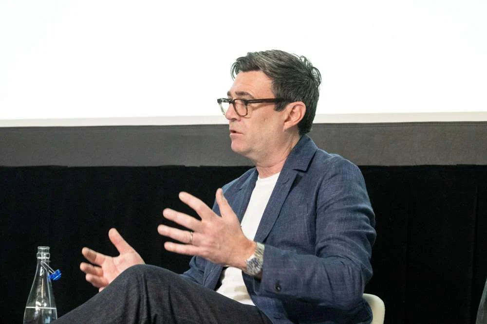 Andy Burnham speaking at the Bennett School of Public Policy Annual Conference 2026